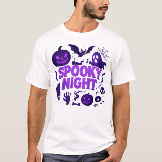 Camiseta Halloween Spooky Night Unique Cloex Unisex