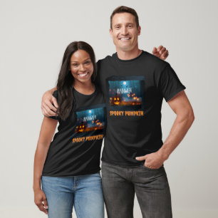 CAMISETA HALLOWEEN SPOOKY PUMPKIN