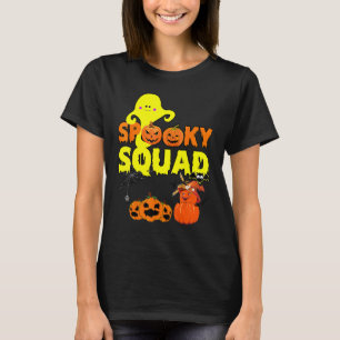 Camiseta Halloween Spooky Squad Scary Trick Trick Trek C