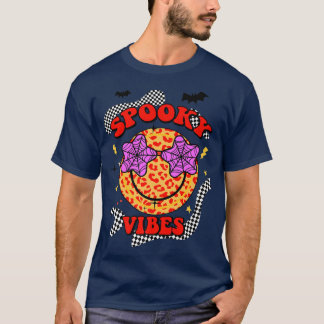 Camiseta Halloween Spooky Vibes Guay Retro 70s Premium