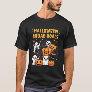 Camiseta Halloween Squad Goals Spooky Crew