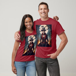 Camiseta Halloween Steampunk Gótico Zombie Vampiro