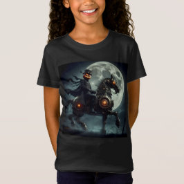 Camiseta Halloween Steampunk Jinete sin Cabeza