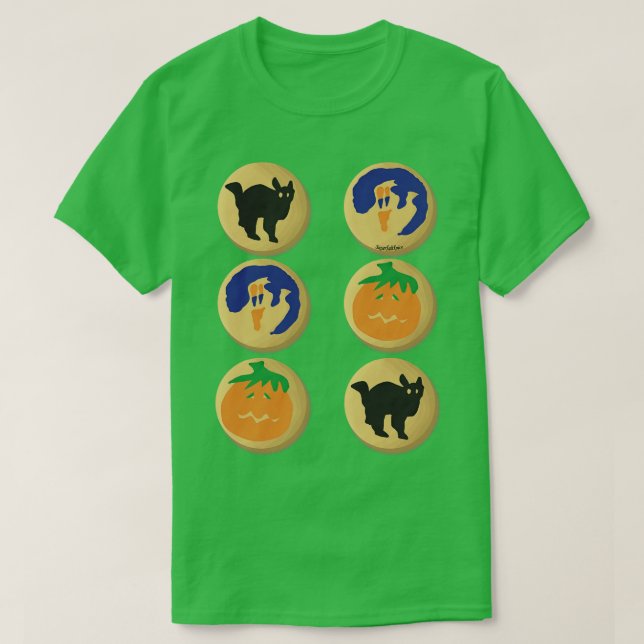 Camiseta Halloween Sugar Cookies TShirt (Diseño del anverso)