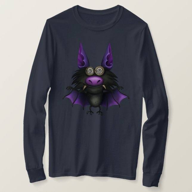 Camiseta Halloween Sugar Rush Bat Silly Fun (Anverso del diseño)