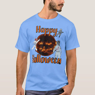 Camiseta Halloween Sun w jugador de hockey vampiro y estrel