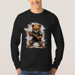 Camiseta Halloween Teddy Bear Idea de regalo perfecto para 