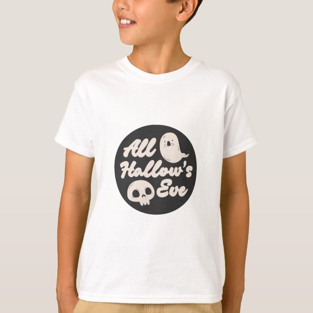 Camiseta Halloween Tee de los chicos (Anverso)