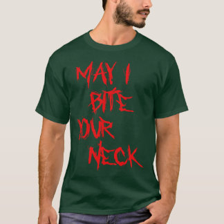 Camiseta Halloween tee May i Bita tu cuello