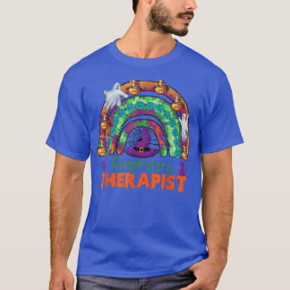 Camiseta Halloween Terapia Retro Respiratoria Arcoiris Leop