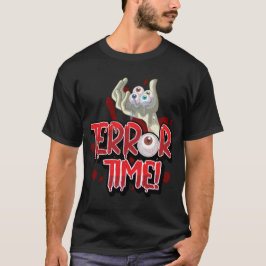 Camiseta Halloween Terror Time Zombie Hand con ojos