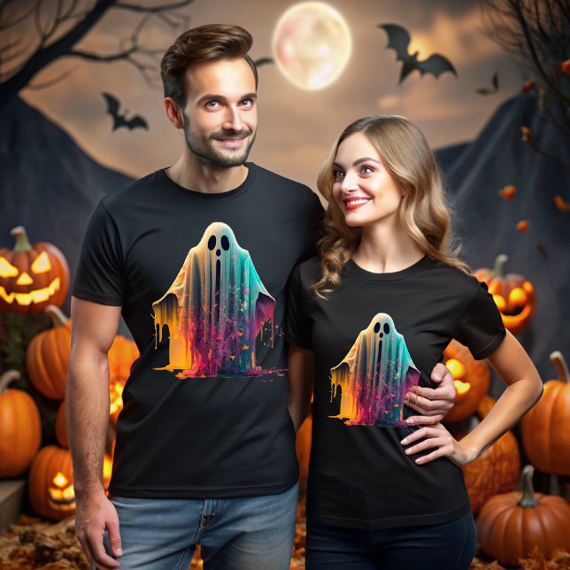 Camiseta Halloween, the colors of mystery overflow (Subido por el creador)