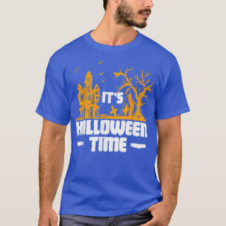 Camiseta Halloween Time Hauned House Castle Ghost