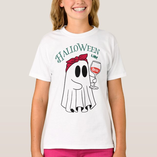 Camiseta Halloween Time Spooky (Anverso)