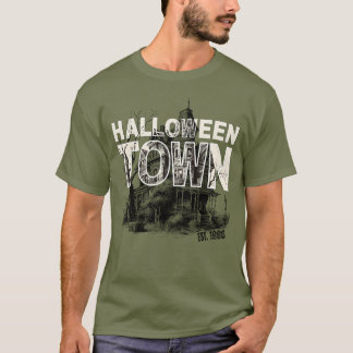 Camiseta Halloween Town Haunted House - Vintage 1998 Spooky