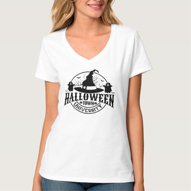 Camiseta Halloween Town University, Women's (Anverso)