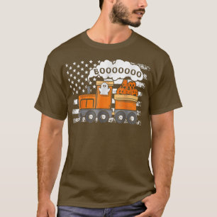 Camiseta Halloween Train Boo Funny Cute Ghost Pumpkin Todd