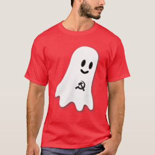 Camiseta Halloween Traje Fantasma De Commu Espectador Comun