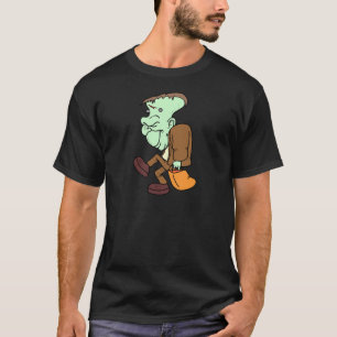 Camiseta Halloween trata Frankenstein