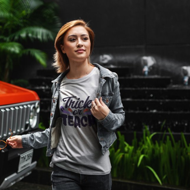 Camiseta Halloween Trick O Teach (Subido por el creador)