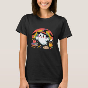 Camiseta Halloween-Trick o Teach-Spooky-Funny