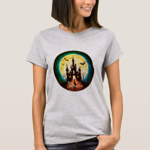 Camiseta Halloween, un castillo feliz