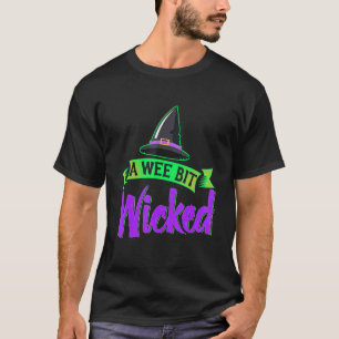 Camiseta Halloween una bruja malvada bruja Gorra de Wicca W