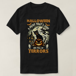 Camiseta Halloween: una noche que está oscura