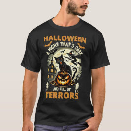 Camiseta Halloween: una noche que está oscura