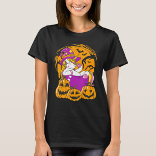 Camiseta Halloween Unicornio Carnaval de calabaza Halloween