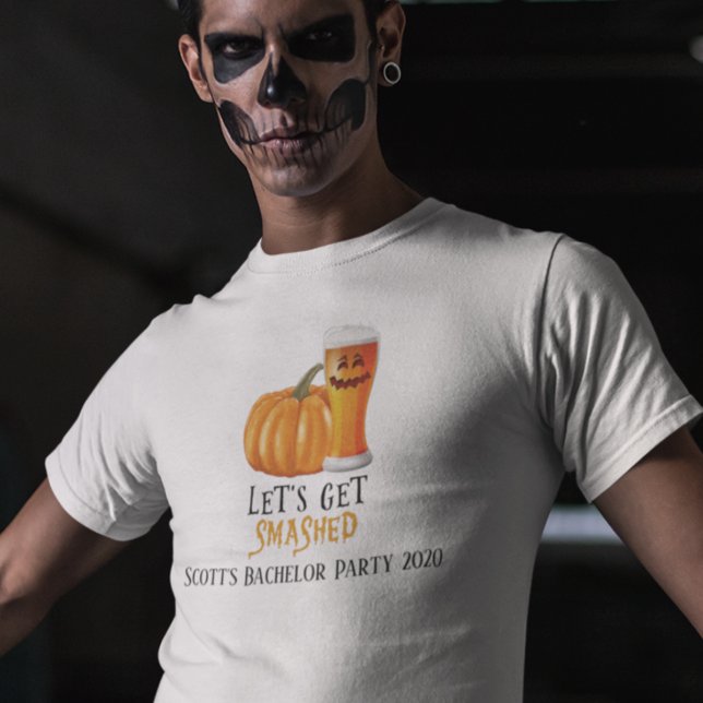 Camiseta Halloween Vamos a hacer una cerveza de soltero rot (Subido por el creador)