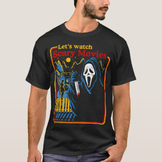 Camiseta Halloween vamos a ver aterradoras películas de ter