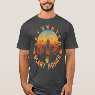 Camiseta Halloween Vamos a ver espeluznantes películas de t