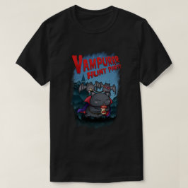 Camiseta Halloween Vampire Cat Vampurr