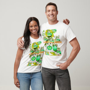 Camiseta Halloween Verde profundo fantasma del mar Png, Mo