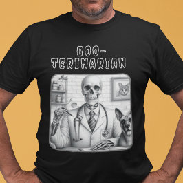 Camiseta Halloween veterinario