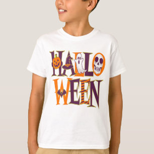 Camiseta Halloween vibrant colorful