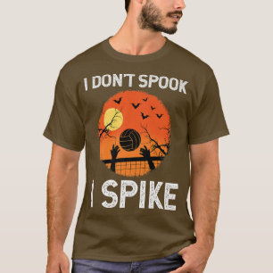 Camiseta Halloween Volleyball Player Spike Game Sport Net