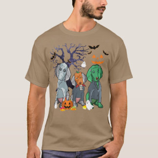 Camiseta Halloween Weimaraner Perro Cos de Halloween