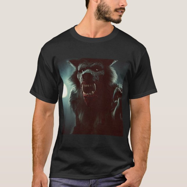 Camiseta Halloween - Werewolf 2 (Anverso)