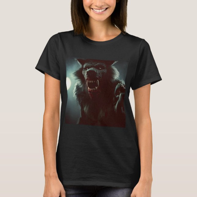 Camiseta Halloween - Werewolf 2 (Anverso)