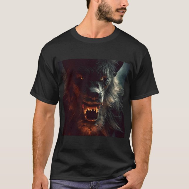 Camiseta Halloween - Werewolf 3 (Anverso)