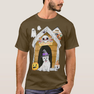 Camiseta Halloween West Highland Terrier Dog Witch