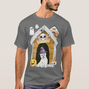 Camiseta Halloween West Highland Terrier Dog Witch