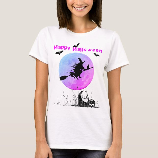 Camiseta Halloween White (Anverso)