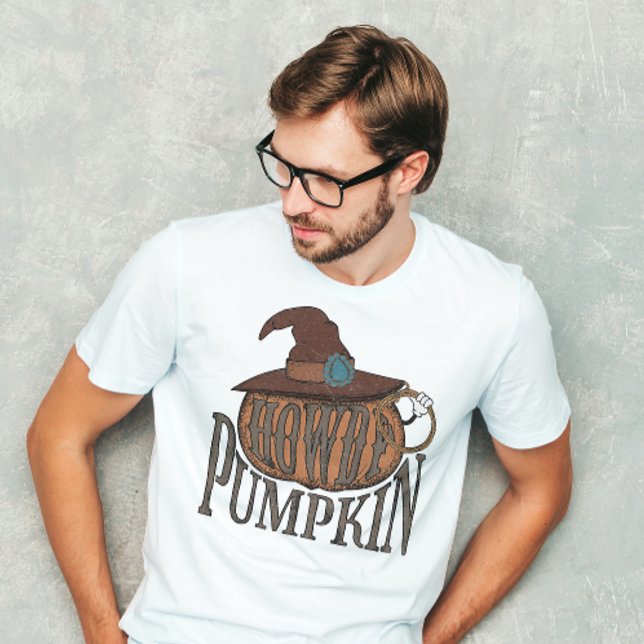 CAMISETA HALLOWEEN WILD WEST HOWDY PUMPKIN | COWBOY (Subido por el creador)
