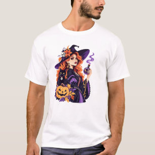 Camiseta Halloween witch