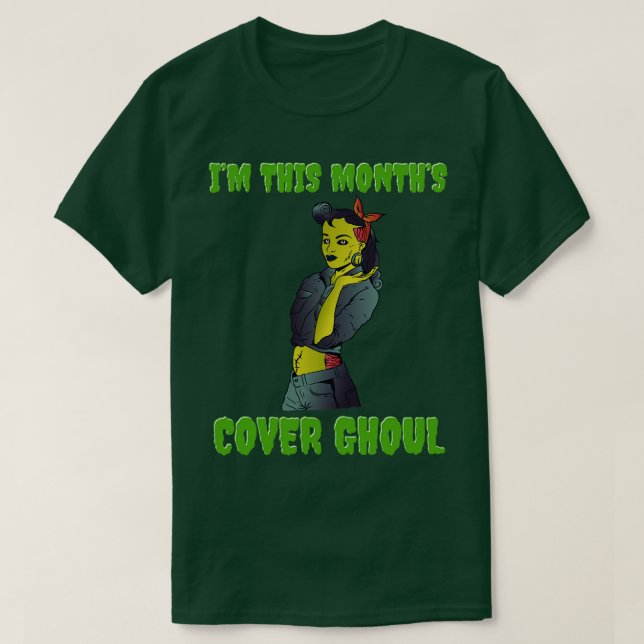 Camiseta Halloween Witch Funny for Women Cover Ghoul Zombie (Diseño del anverso)