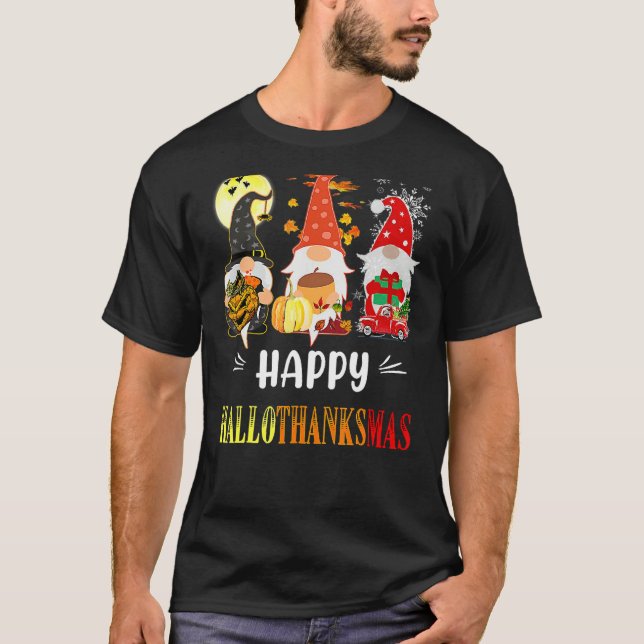 Camiseta Halloween Witch Momster Halloween Gnomes Scary Spo (Anverso)
