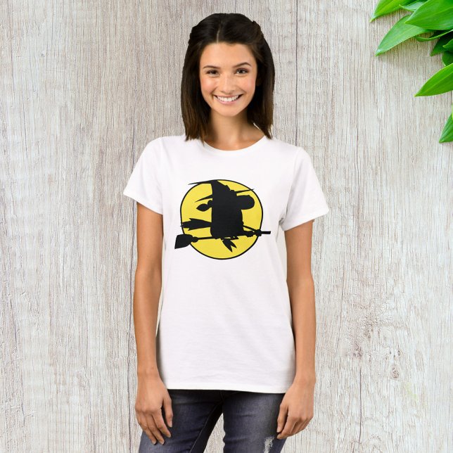 Camiseta Halloween Witch Silhouette (Subido por el creador)